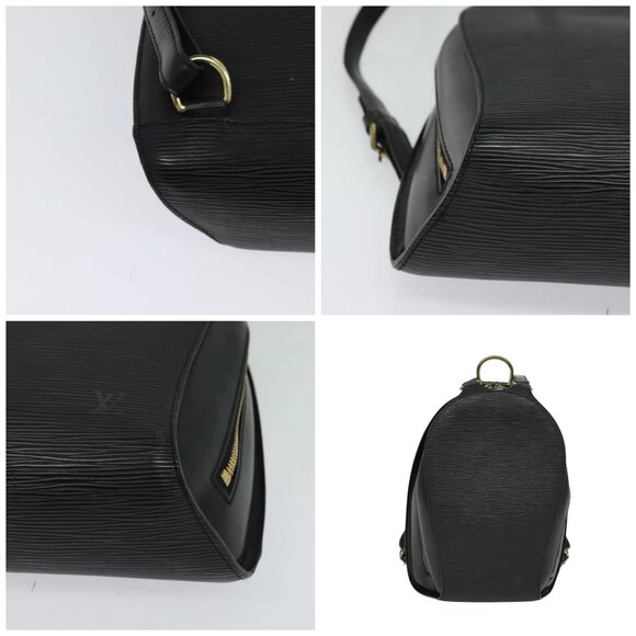 LOUIS VUITTON Epi Mabillon Backpack Black - Picture 8 of 14